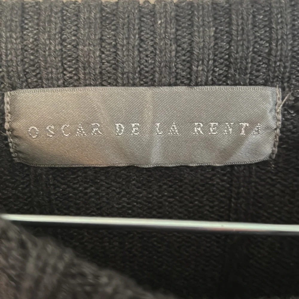 Dark gray long sleeve sweater